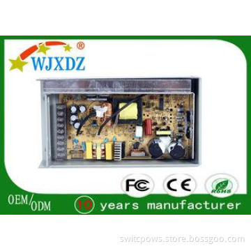 High Efficiency 60A Rainproof Power Supply 300W , LED Scree